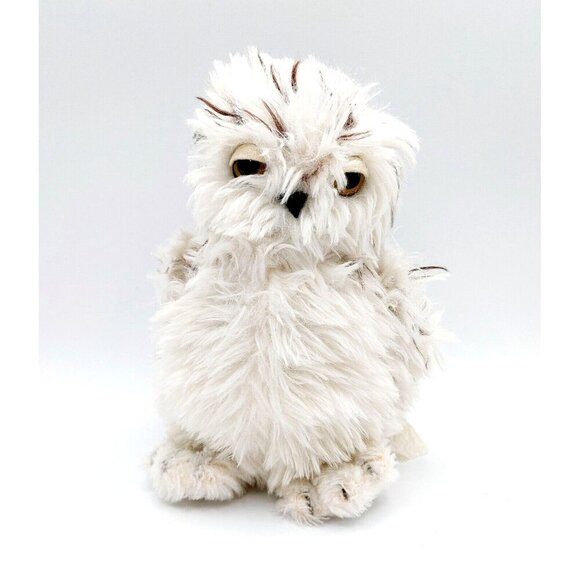 Vintage Dakin Snowy Owl Plush Toy 1981 White Stuffed Animal 8" - Picture 1 of 5